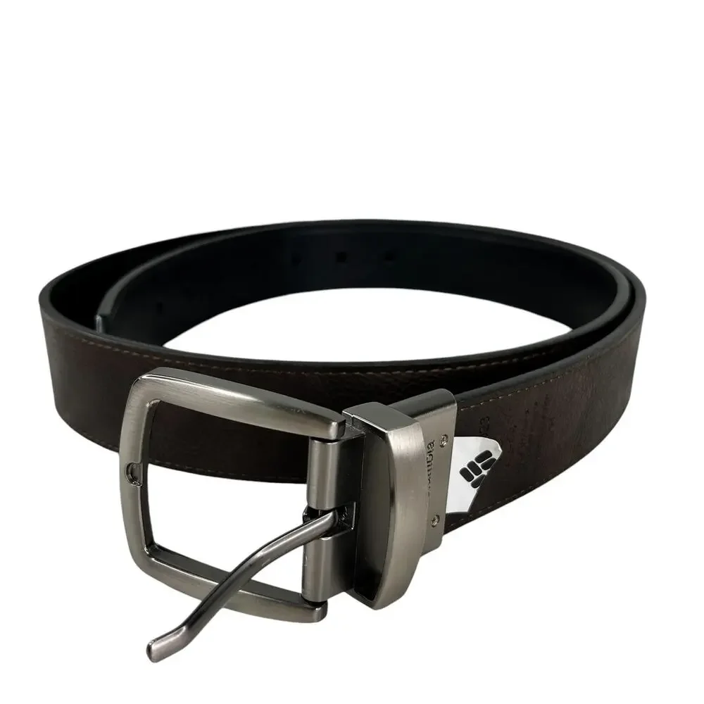 Columbia Reversible Belt Black Brown XL 43-44 Leather